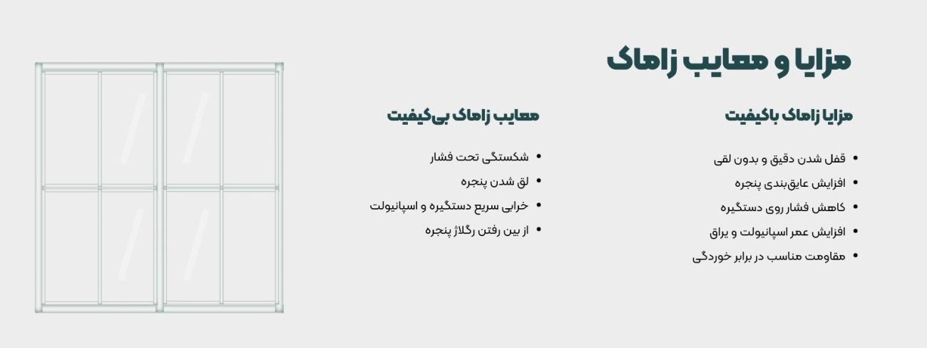 مزایا و معایب زاماک 