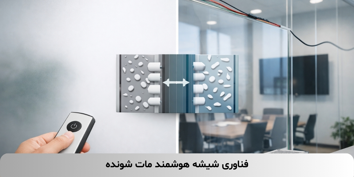 فناوری شیشه هوشمند مات‌ شونده