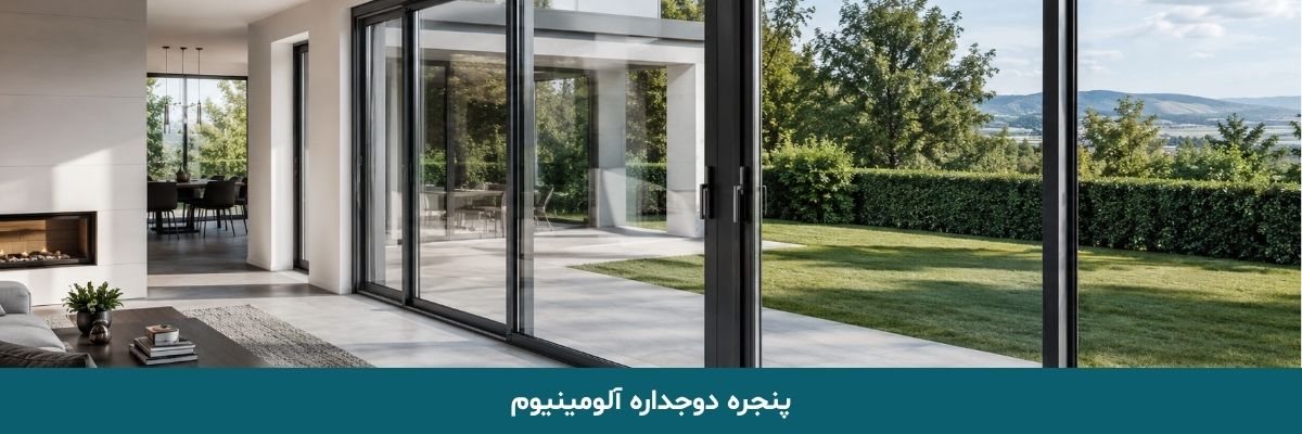 پنجره دوجداره آلومینیوم
