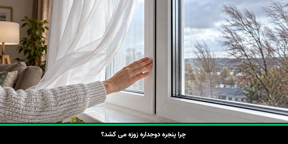 چرا پنجره دوجداره زوزه می کشد؟