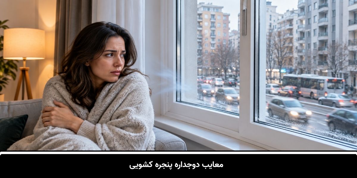 معایب دوجداره پنجره کشویی  