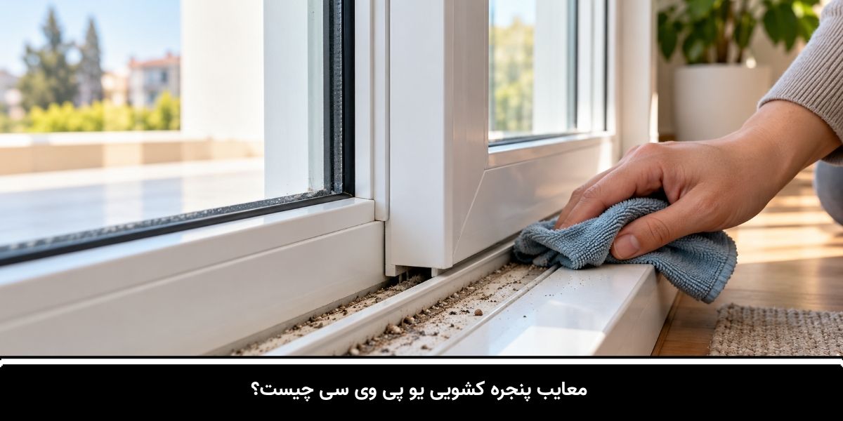معایب پنجره کشویی یو پی وی سی چیست؟